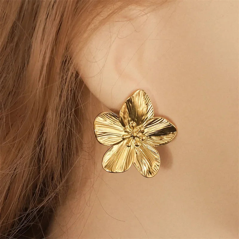 Vintage Flower Earrings for Women