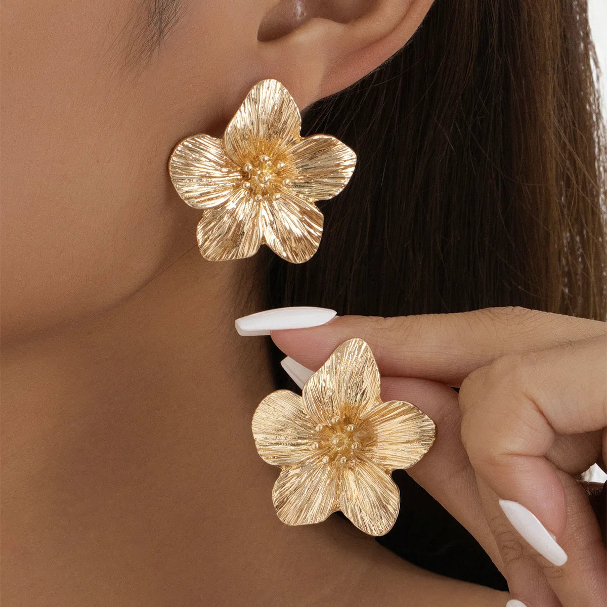 Vintage Flower Earrings for Women