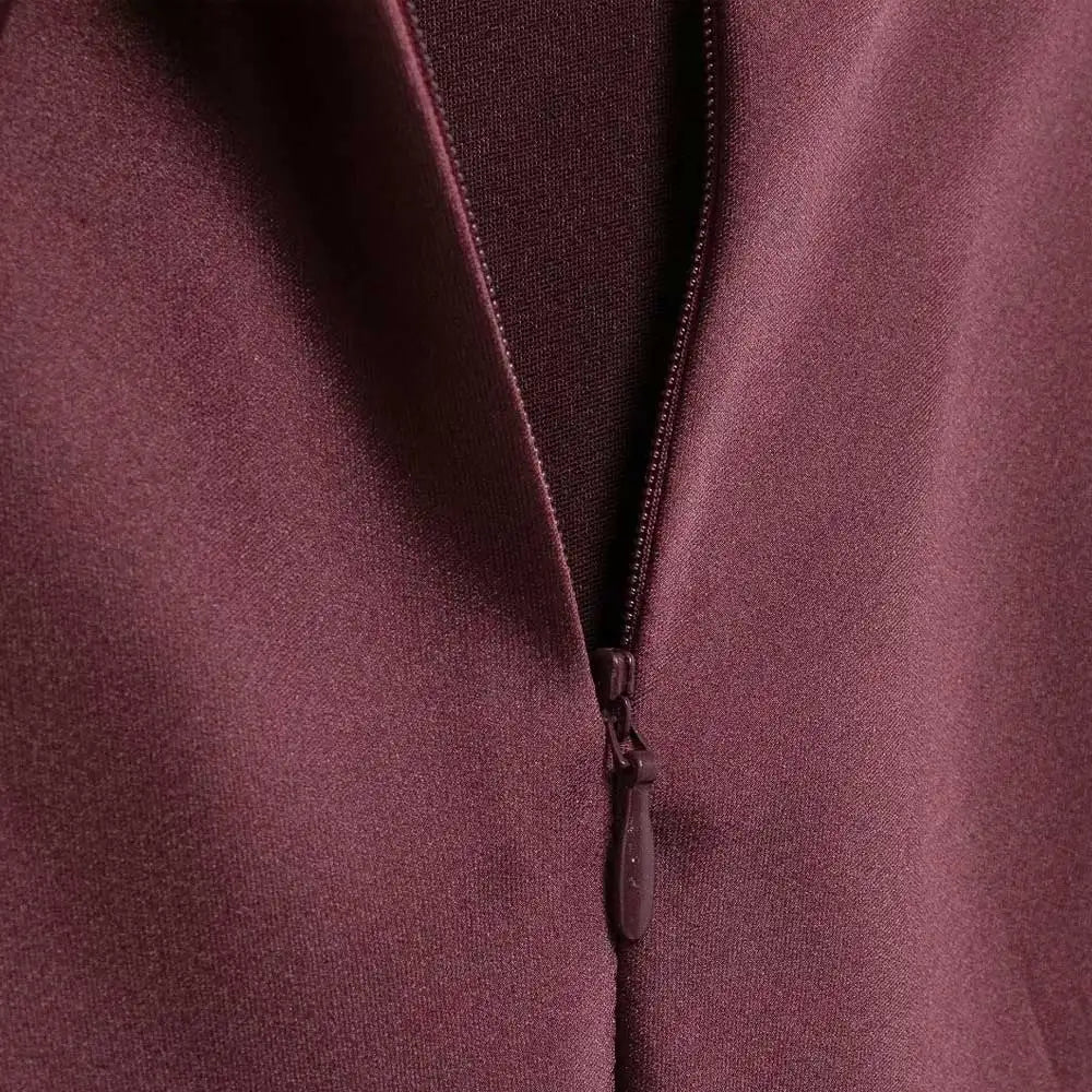 Women’s Backless Satin Halter Dress