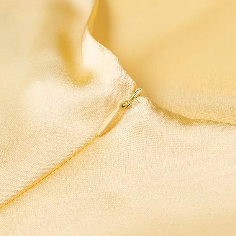 Women’s Elegant V-Neck Backless Dress