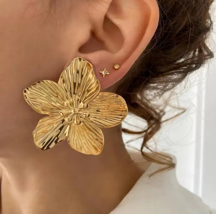 Vintage Flower Earrings for Women